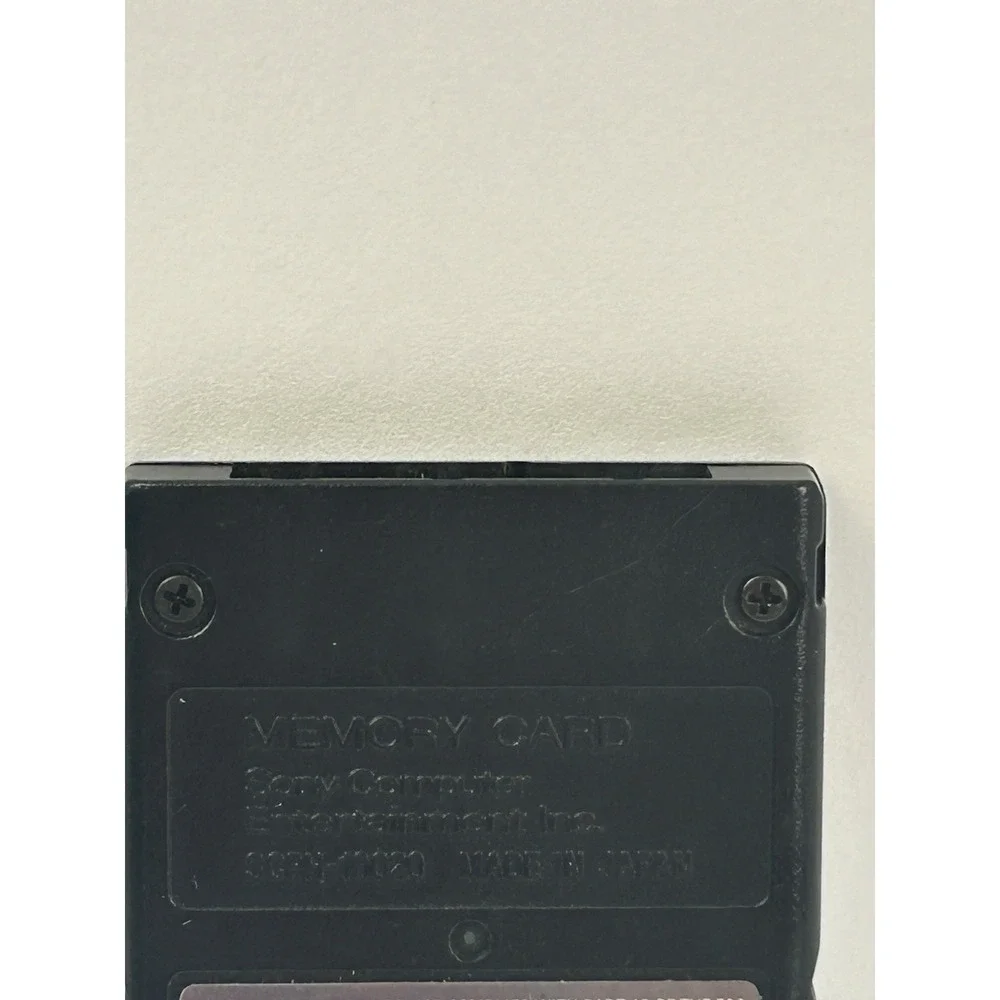 Sony PlayStation 2 PS2 8MB MagicGate Memory Card OEM Official Black Untested
